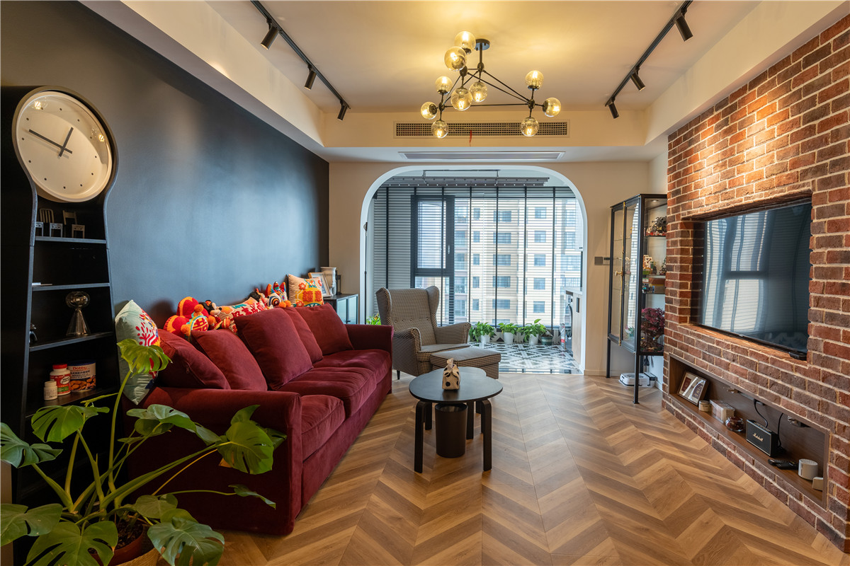 濱江軍苑,復古混搭風