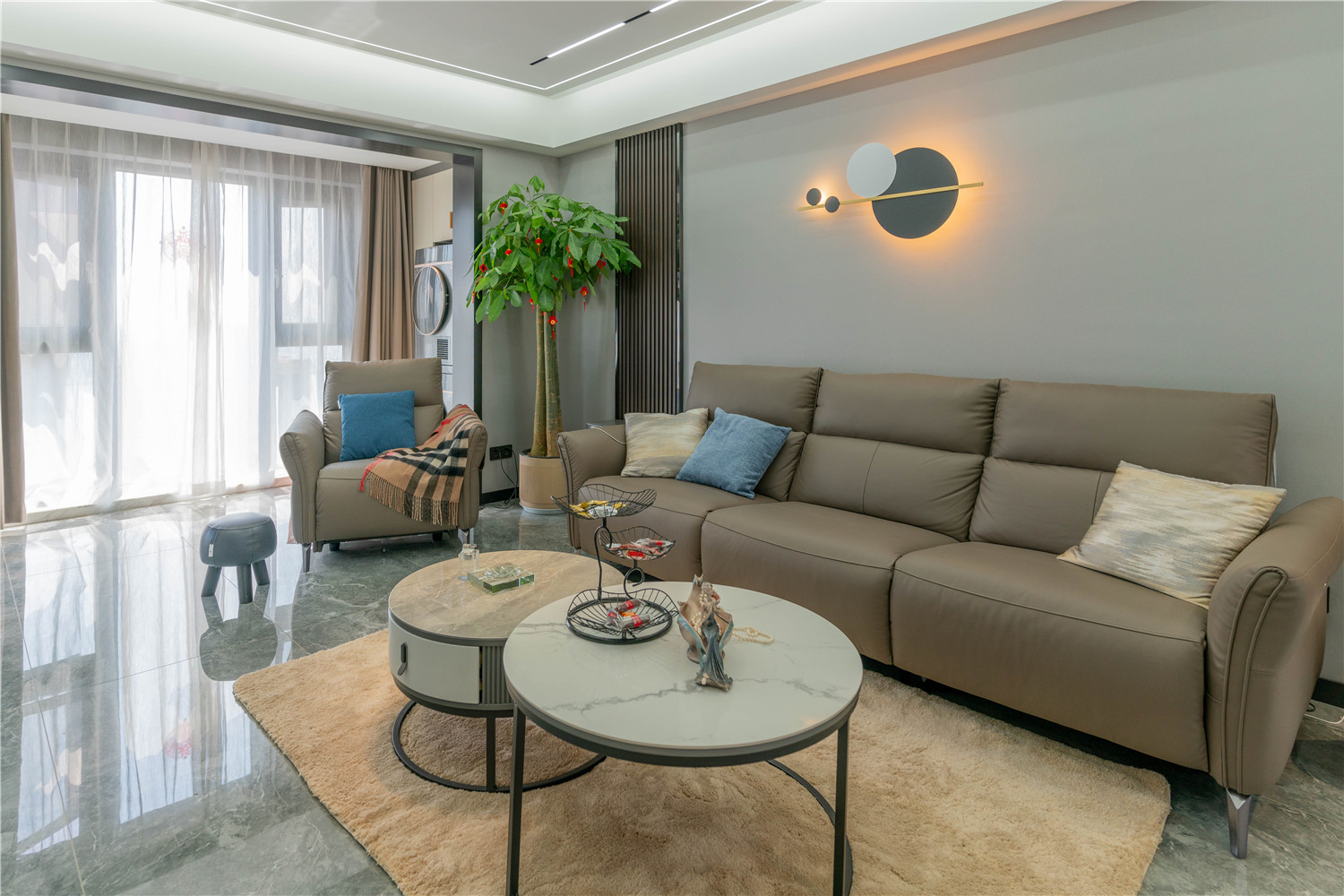 澳華裝飾 現代簡約  148㎡ 澳華案例 武漢裝修公司