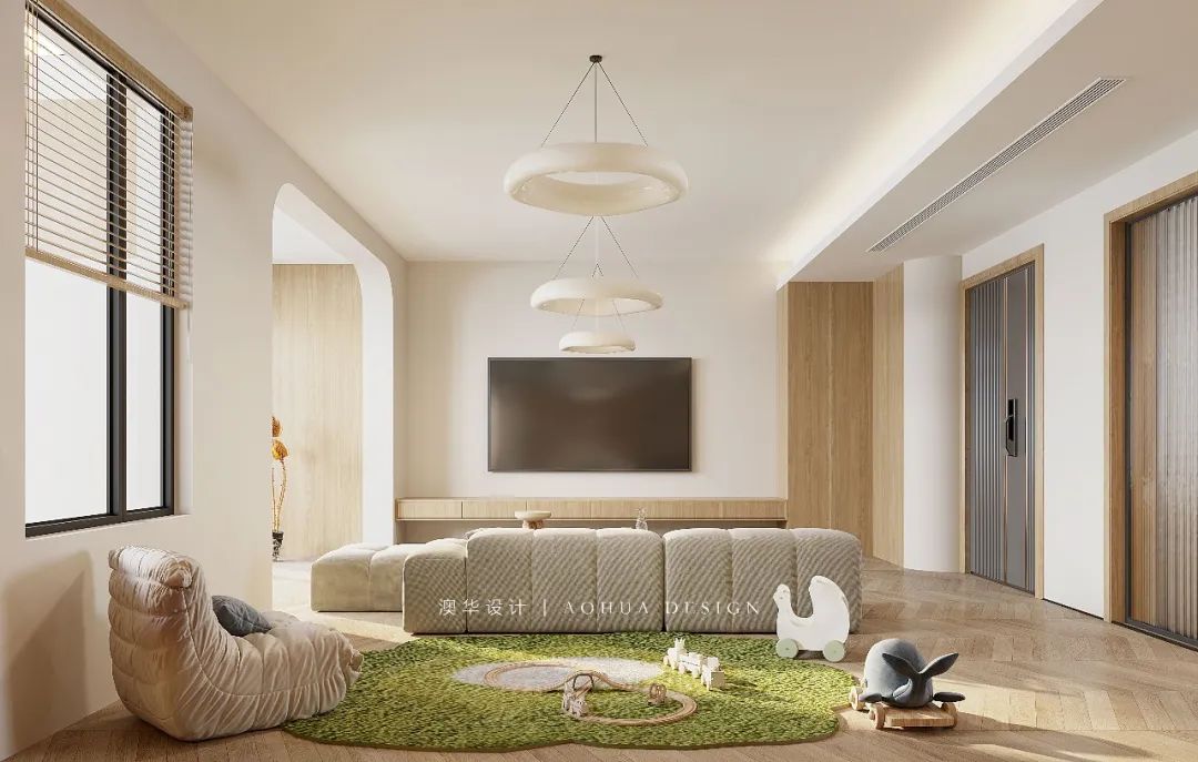 榮盛華庭,原木風