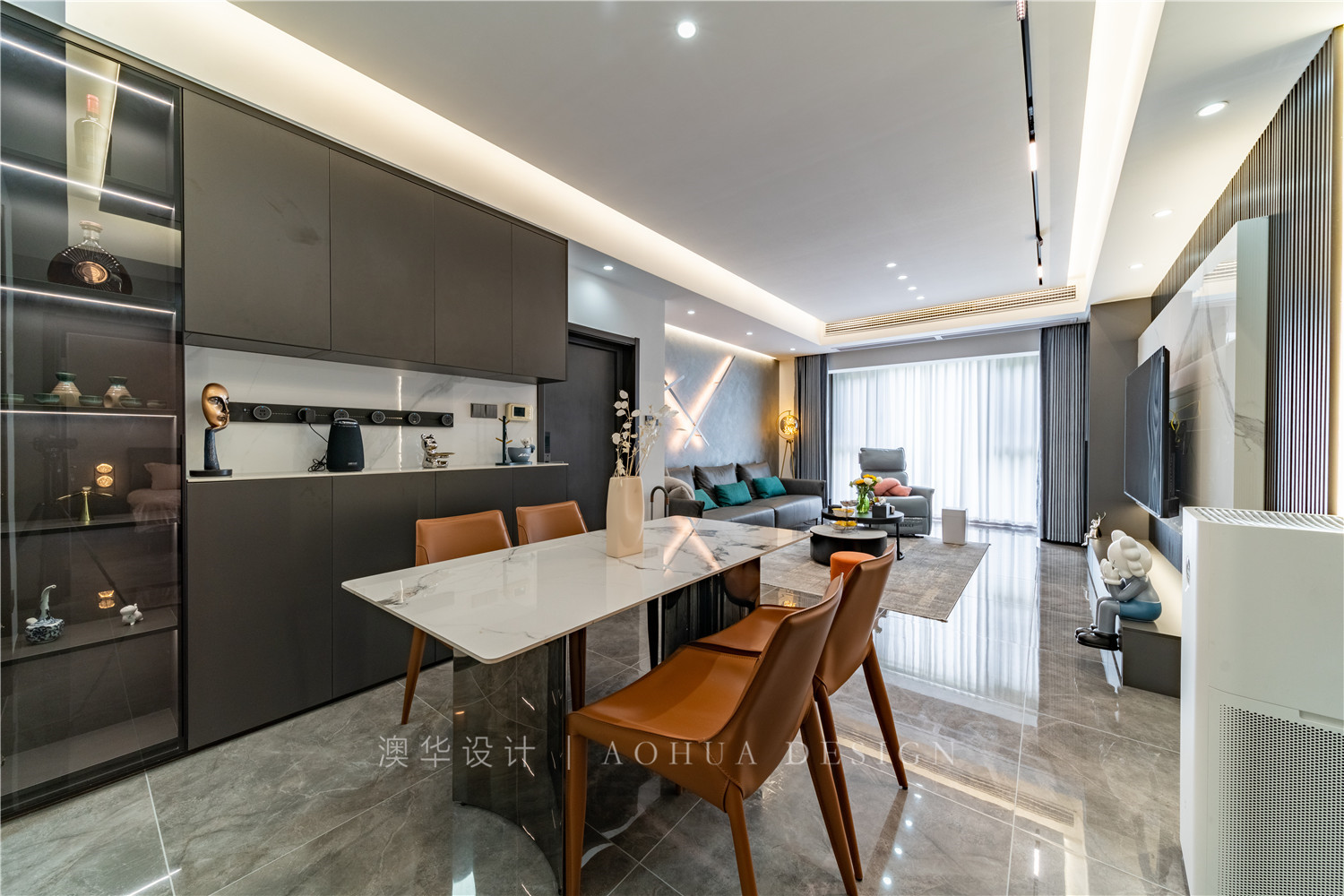 卡梅爾小鎮,卡梅爾小鎮118㎡,現代簡約,卡梅爾小鎮118平米