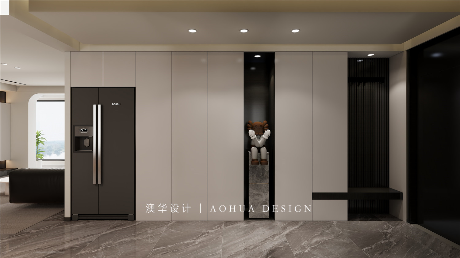 中建壹品瀾灣125㎡現代風