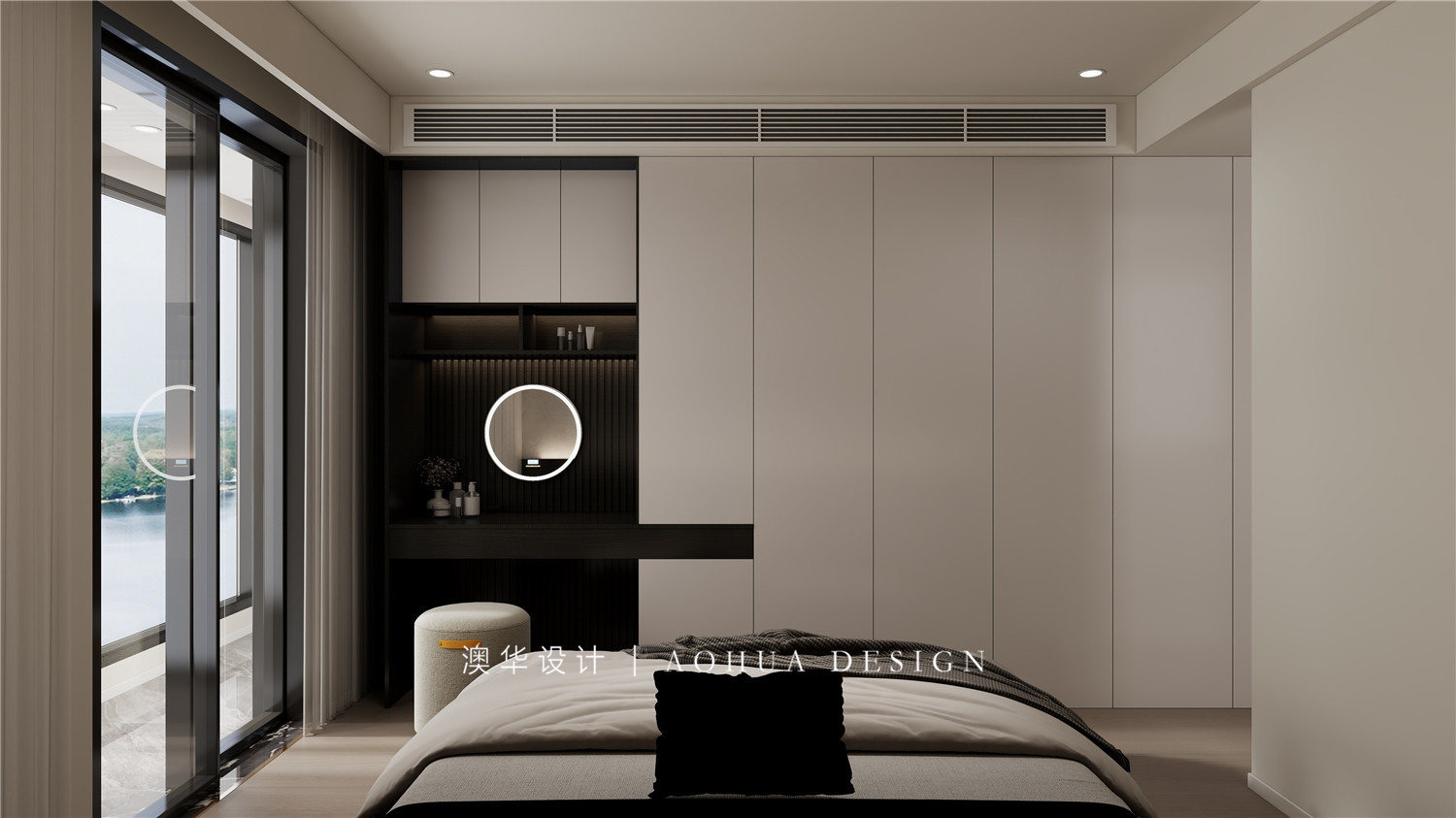 中建壹品瀾灣125㎡現代風