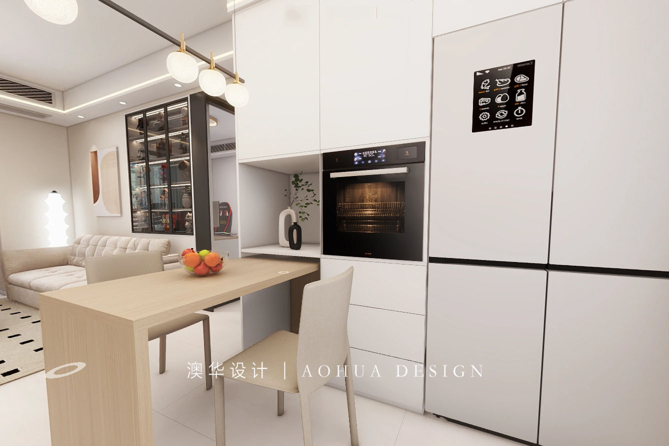 中科新苑108㎡奶油風(fēng)