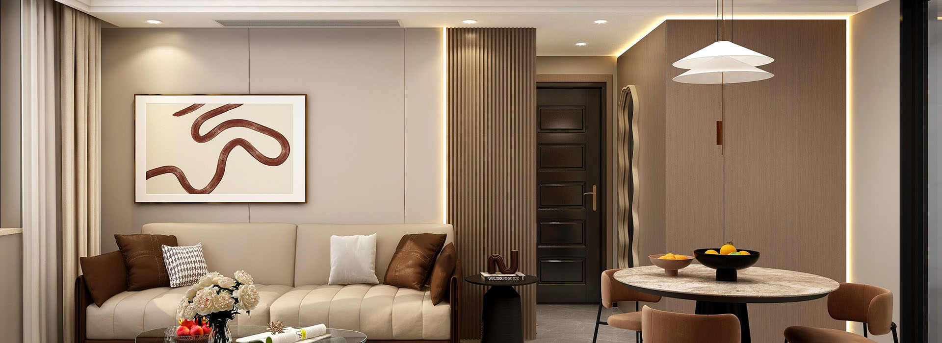 利騰國際86㎡現代輕奢