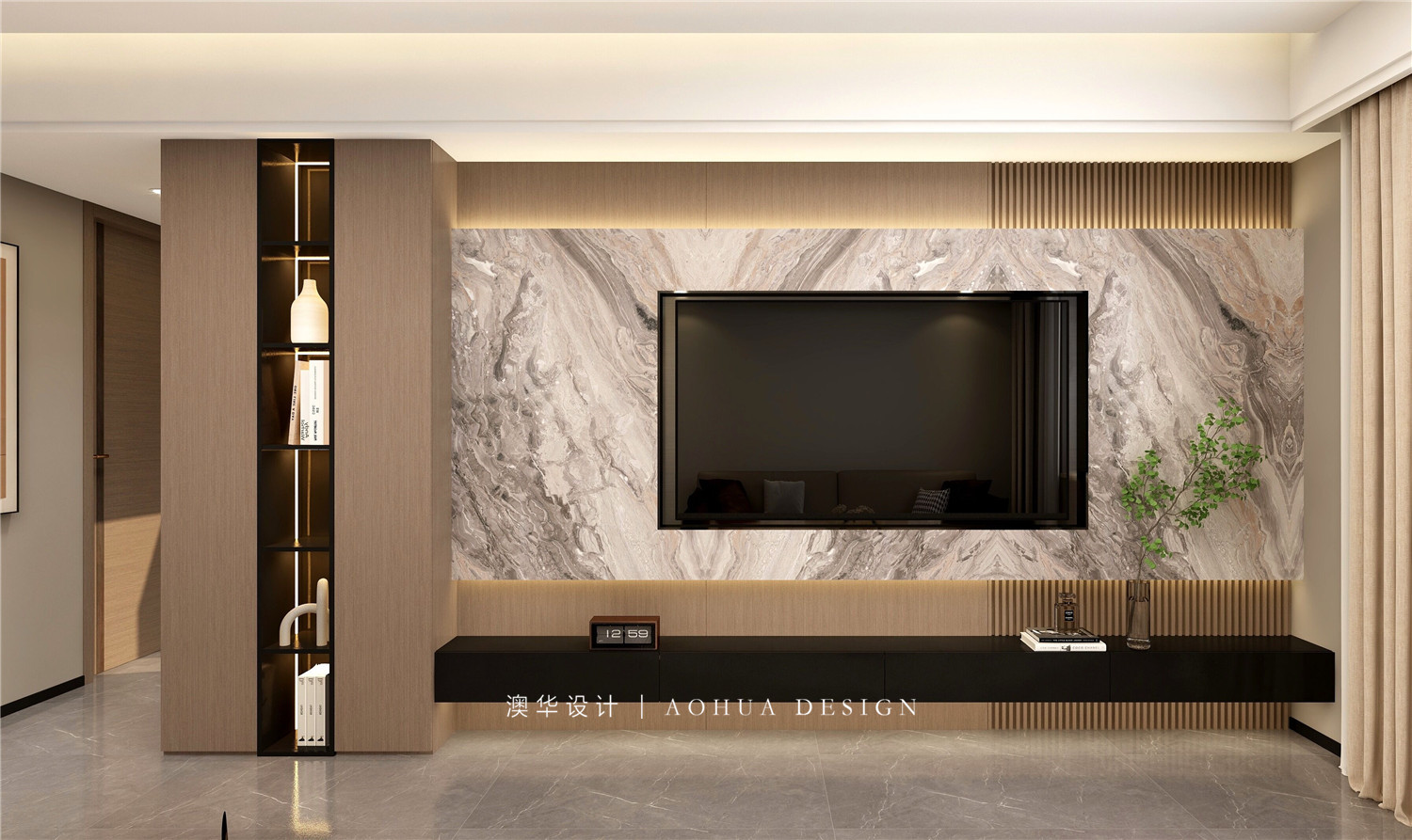 利騰國際86㎡現代輕奢