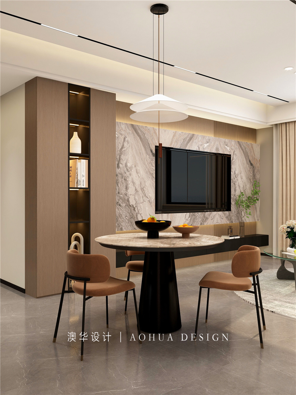 利騰國際86㎡現代輕奢