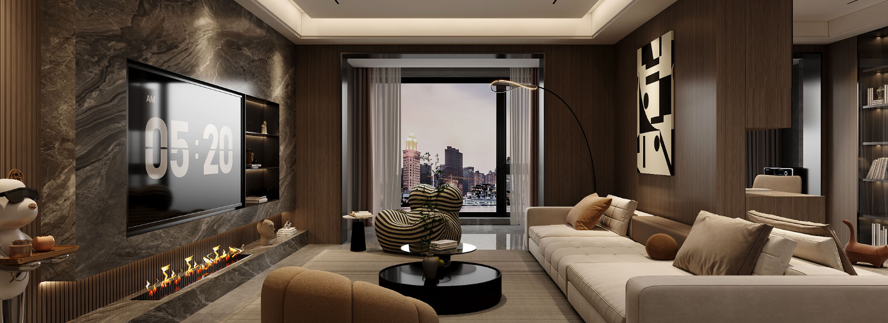 融創玖璽臺177㎡意式輕奢