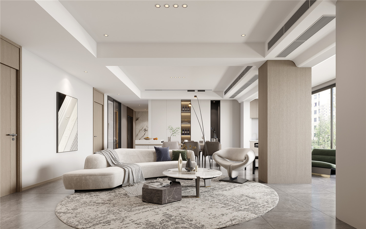 華潤昆侖御142㎡現代