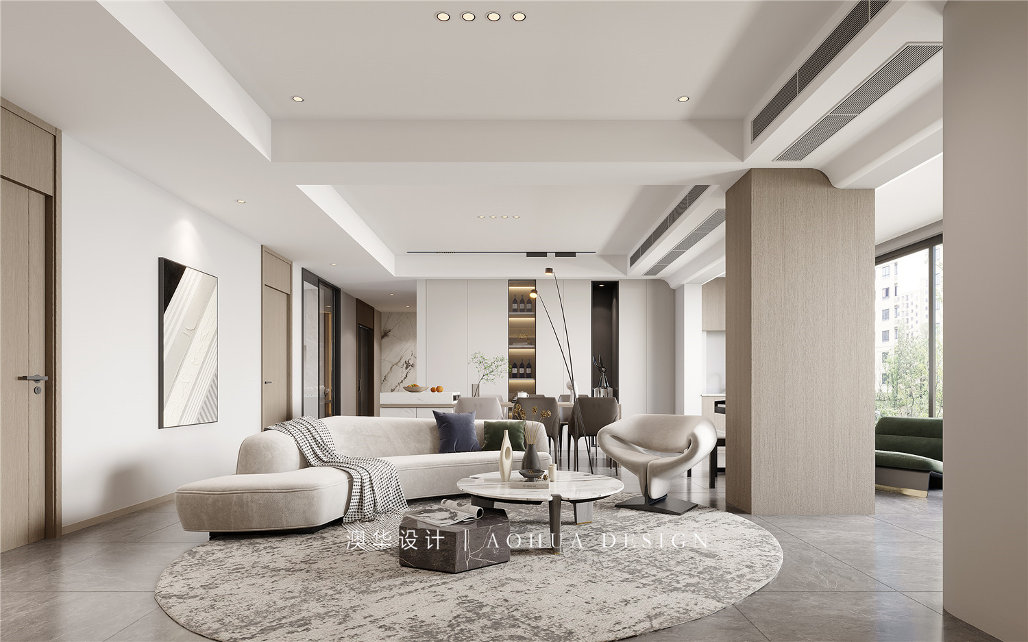 華潤昆侖御142㎡現代