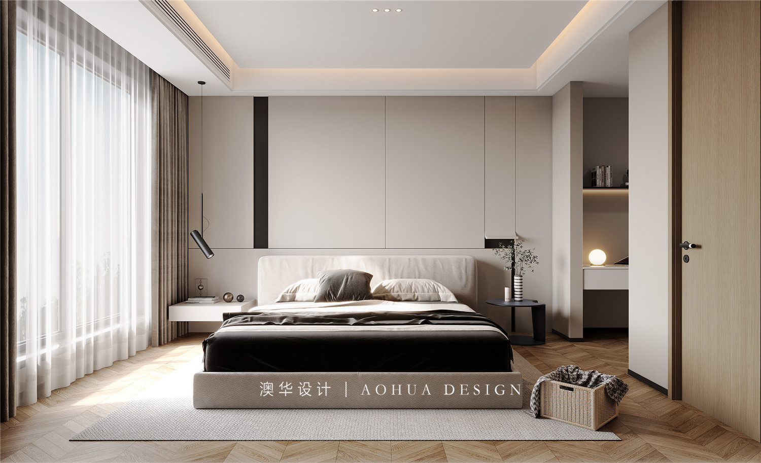 華潤昆侖御142㎡現代