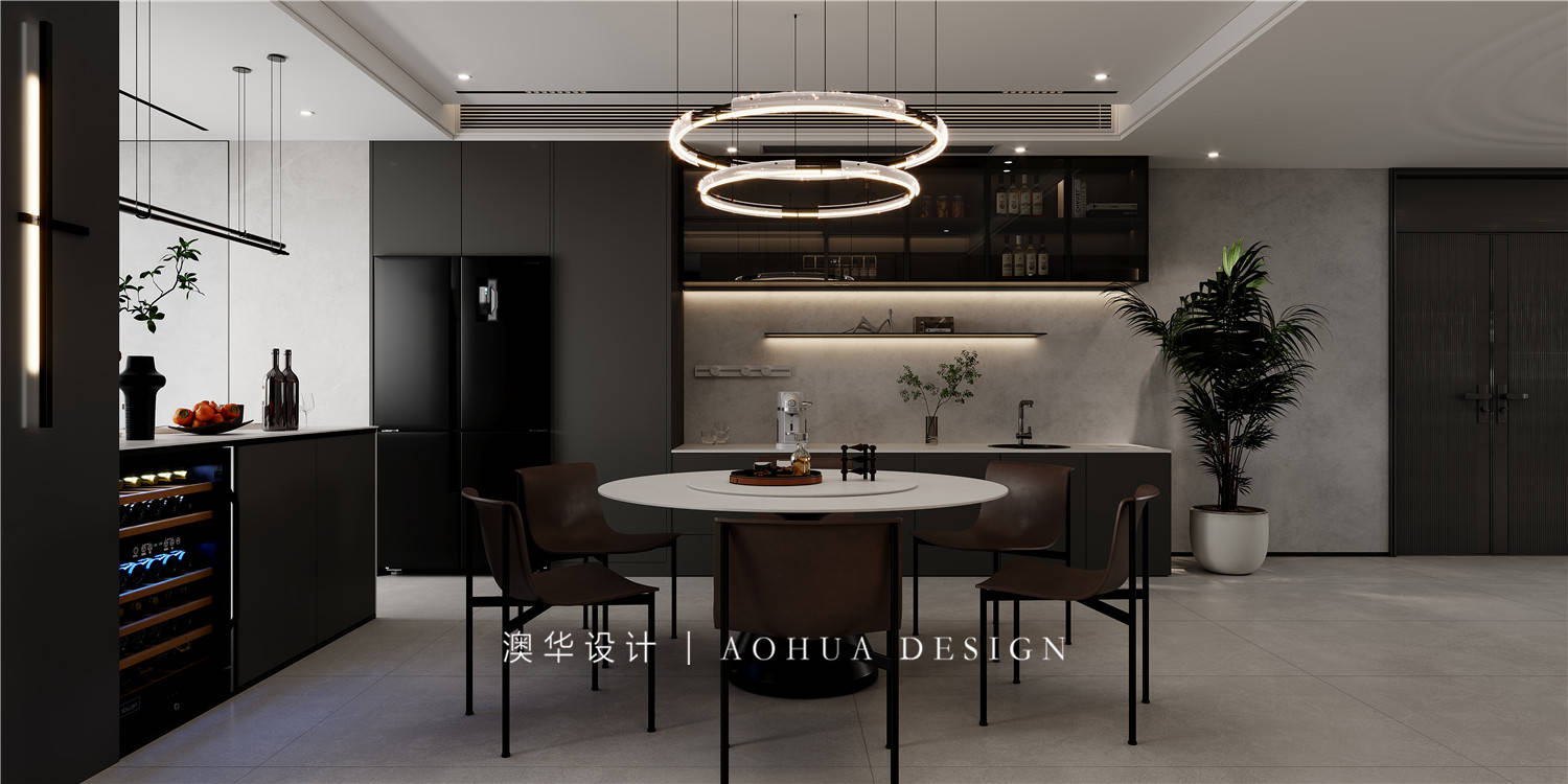 廣電蘭亭瓏府260㎡暗黑后現代