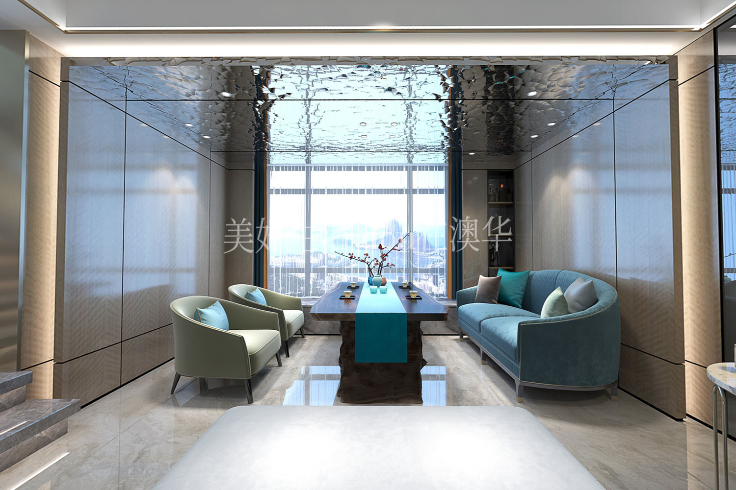 萬科.蘭喬圣菲268㎡港式現代