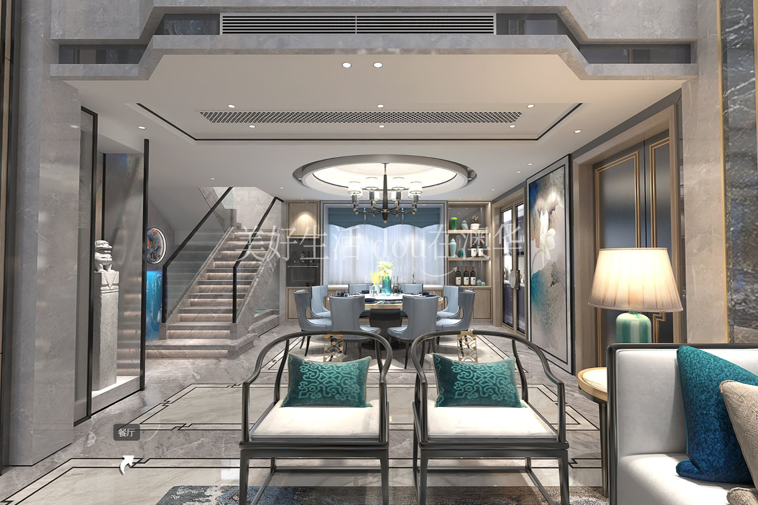 御華園378㎡港式現代