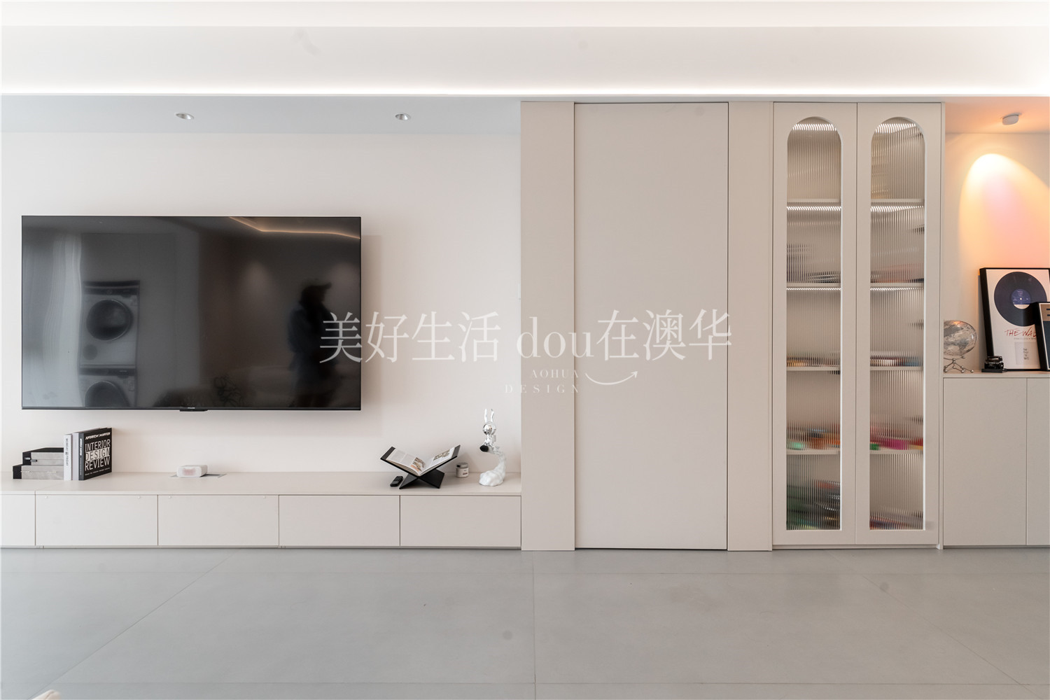 大洲星城138㎡極簡風,武漢室內設計