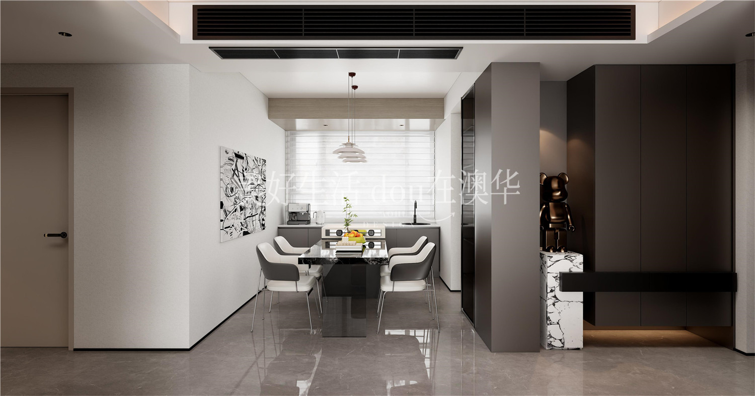 幸福時代大家122㎡意式風(fēng),武漢裝修