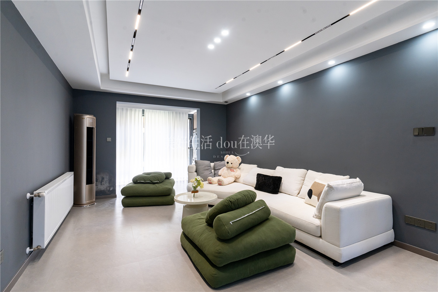 牧嶺易城158㎡現(xiàn)代風(fēng),武漢裝修設(shè)計(jì)