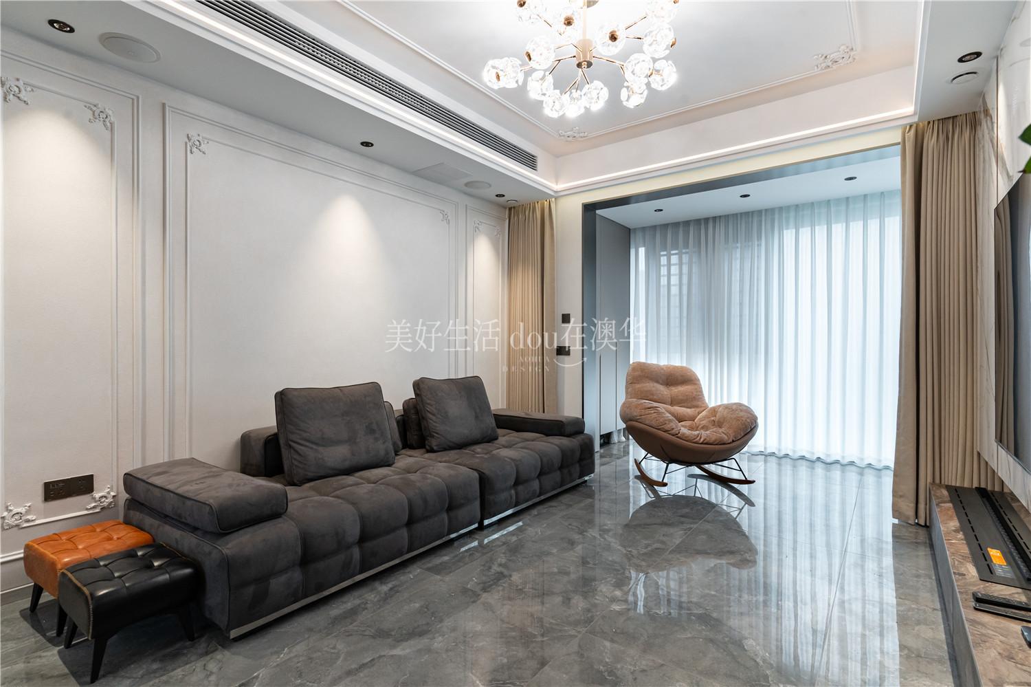 融創玖璽臺132㎡,武漢裝修設計