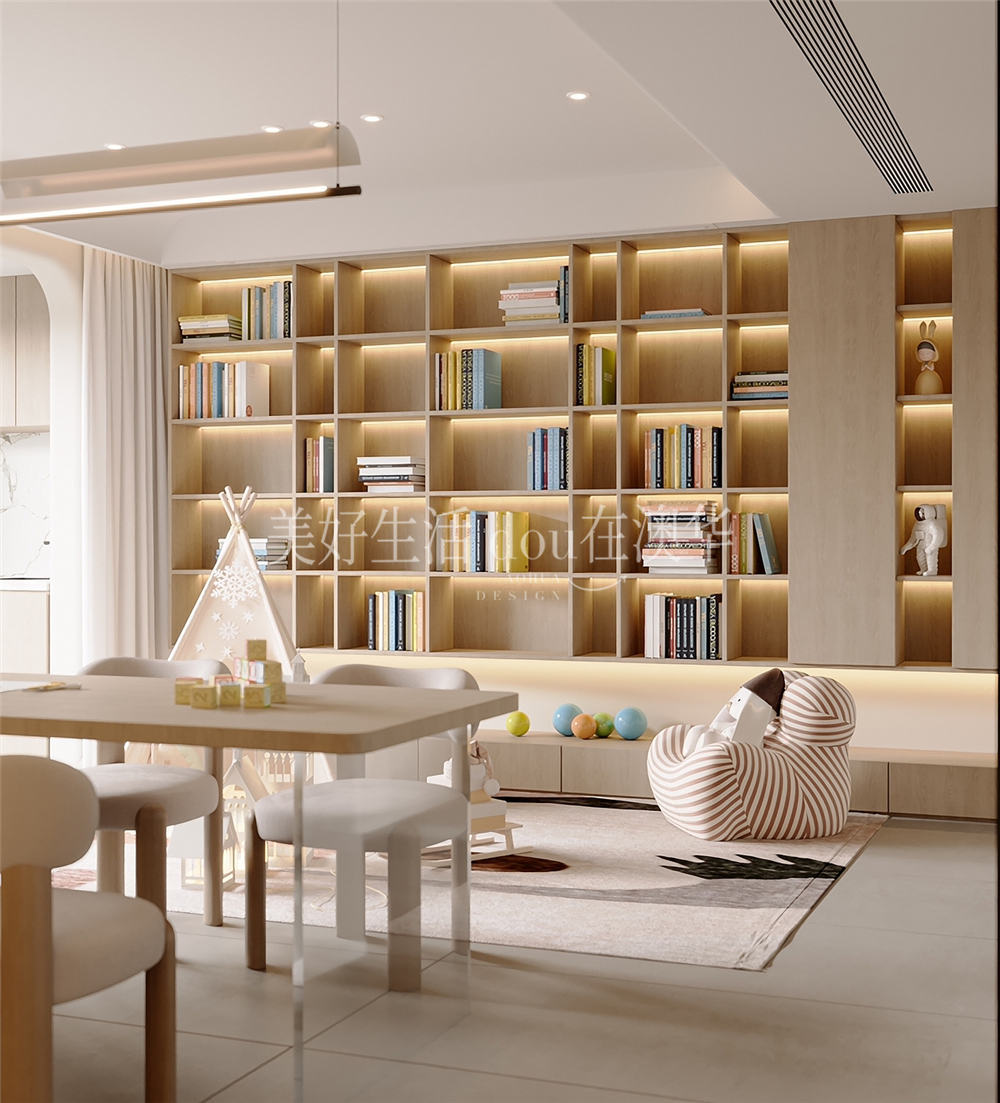 綠地新都會191㎡,綠地新都會裝修效果圖,武漢裝修設計