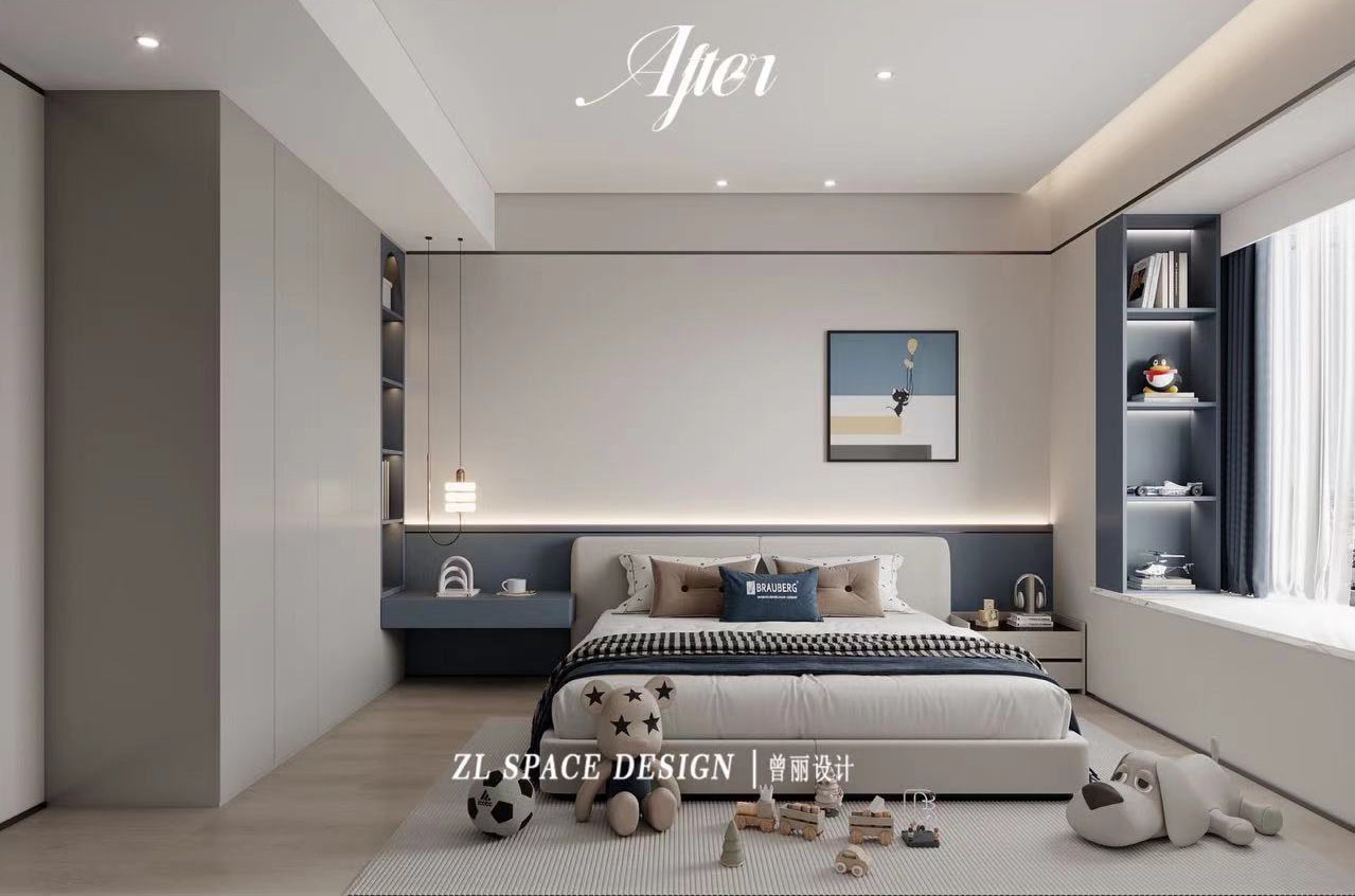 沙湖中心裝修效果圖,武漢裝修設(shè)計(jì),現(xiàn)代極簡(jiǎn)