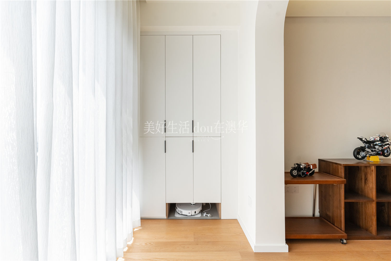 華發中城薈中央首府裝修,武漢裝修設計,現代原木風裝修