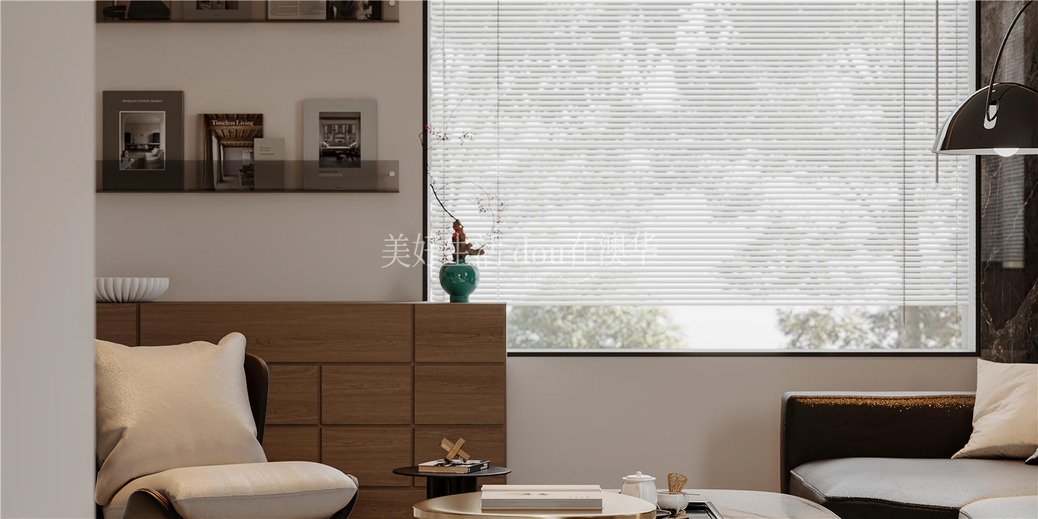 華僑城歡樂天際裝修效果圖,意式極簡,武漢室內(nèi)設計