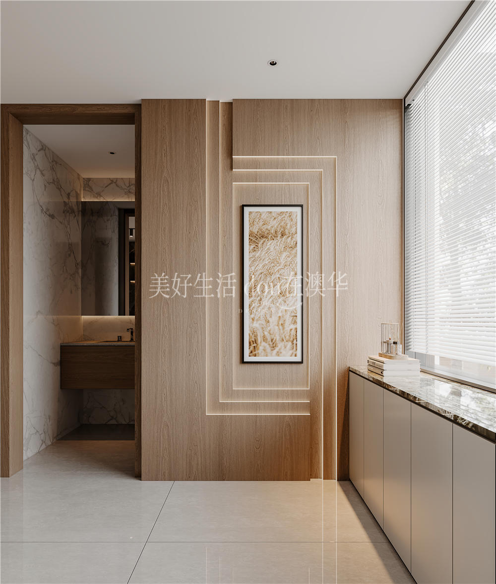 華僑城歡樂天際裝修效果圖,意式極簡,武漢室內(nèi)設計