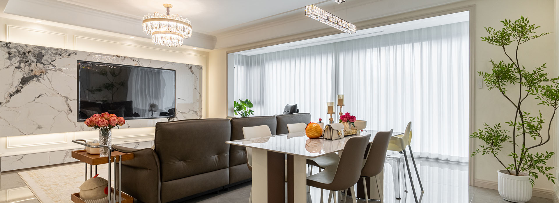 城投聯投譽江南裝修,法式輕奢,武漢裝修設計