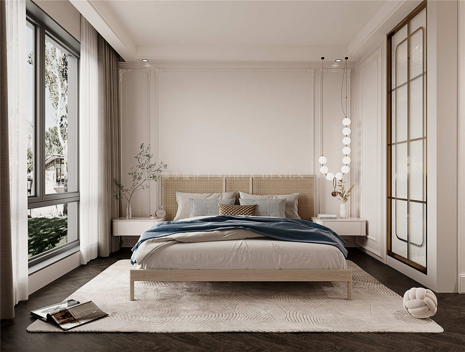 武漢別墅裝修,法式輕奢