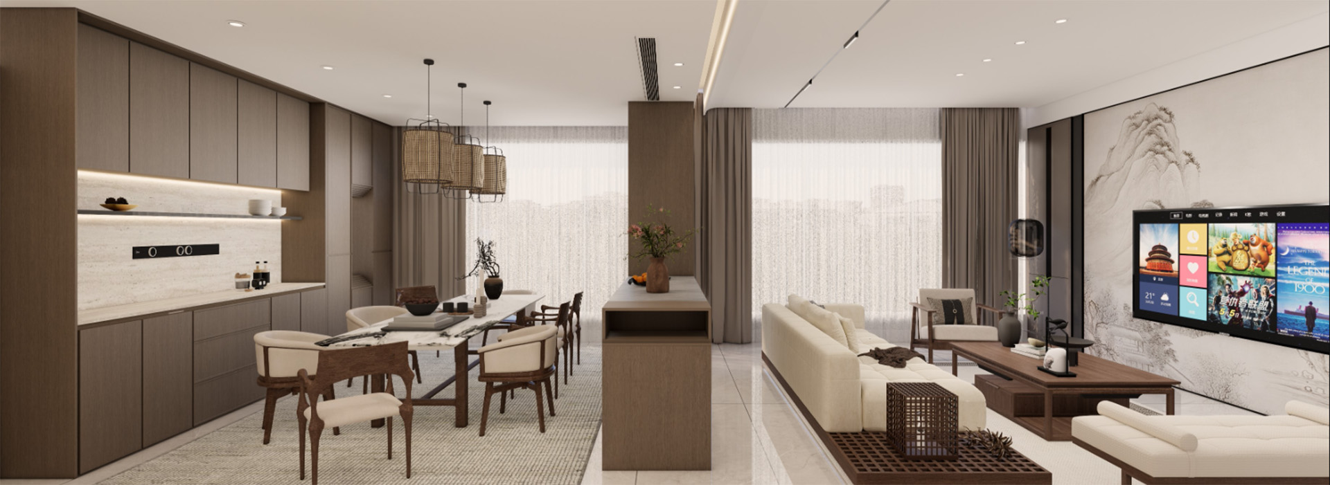 保利明玥晨光別墅裝修.宋氏美學