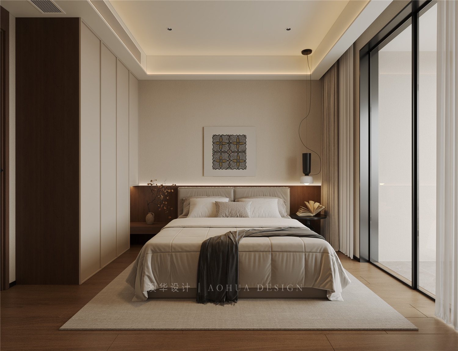 中古風(fēng),大平層裝修