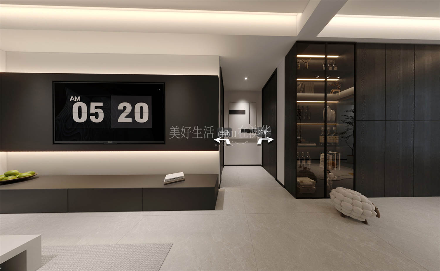 黑白極簡風(fēng),新房裝修