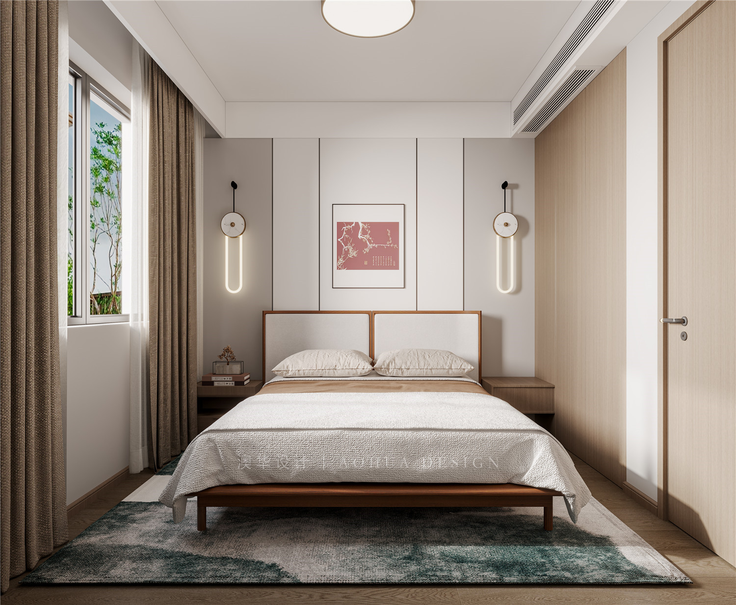 巢立方別墅裝修,現代中式