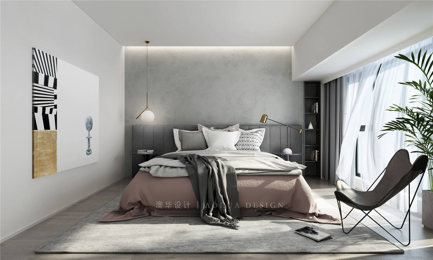 大華公園世家裝修,現(xiàn)代簡(jiǎn)約