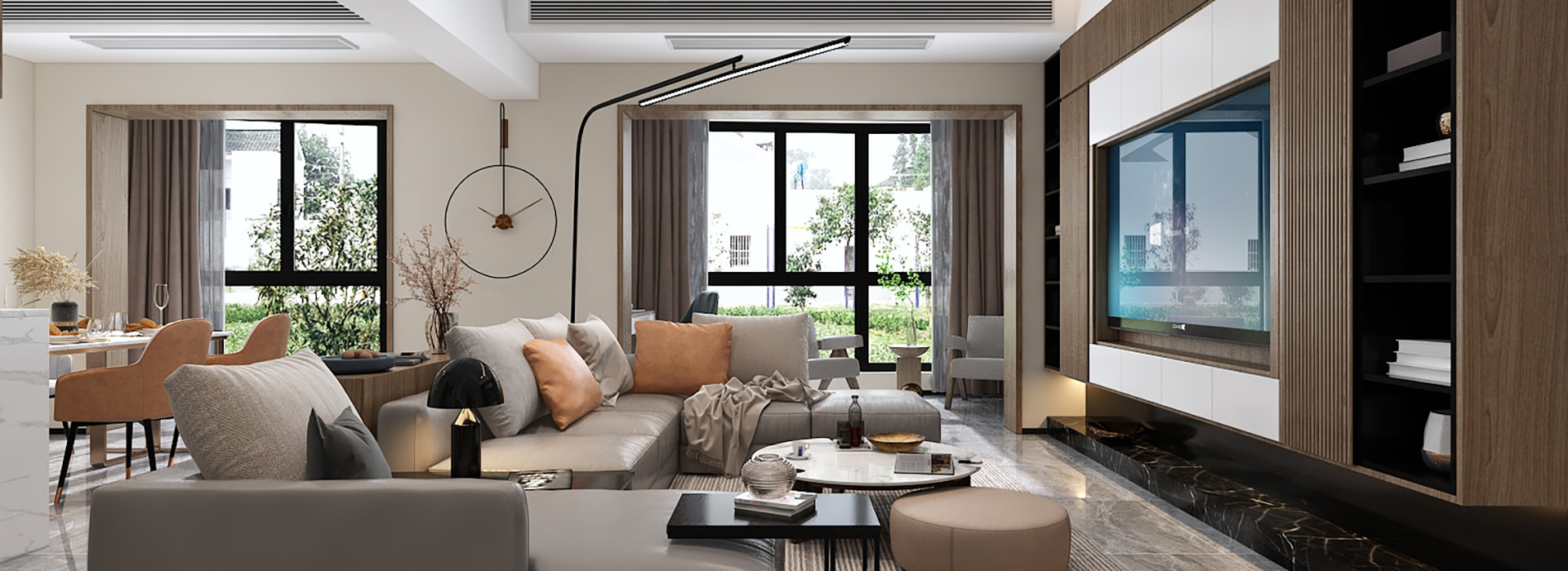 福星惠譽城市花園裝修,復式裝修