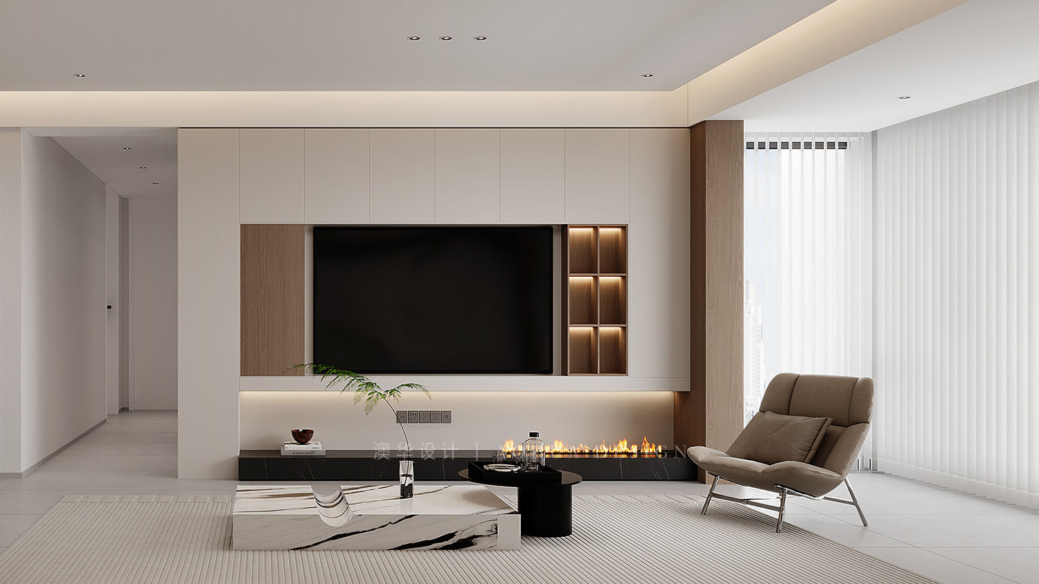 成園小區裝修,意式極簡