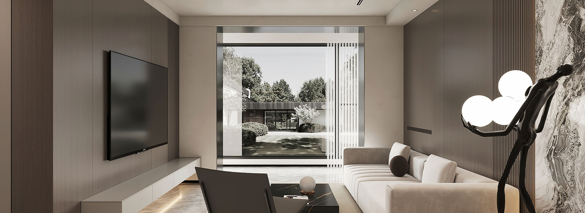 福星惠譽月亮灣裝修,意式極簡