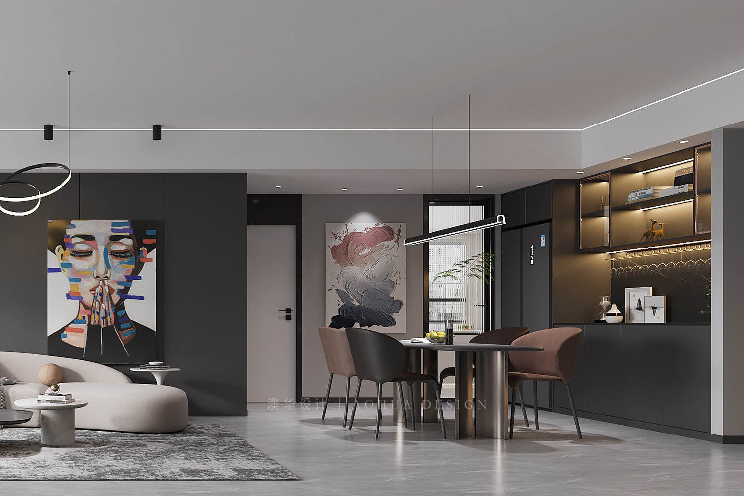 菱湖佳苑裝修,意式極簡