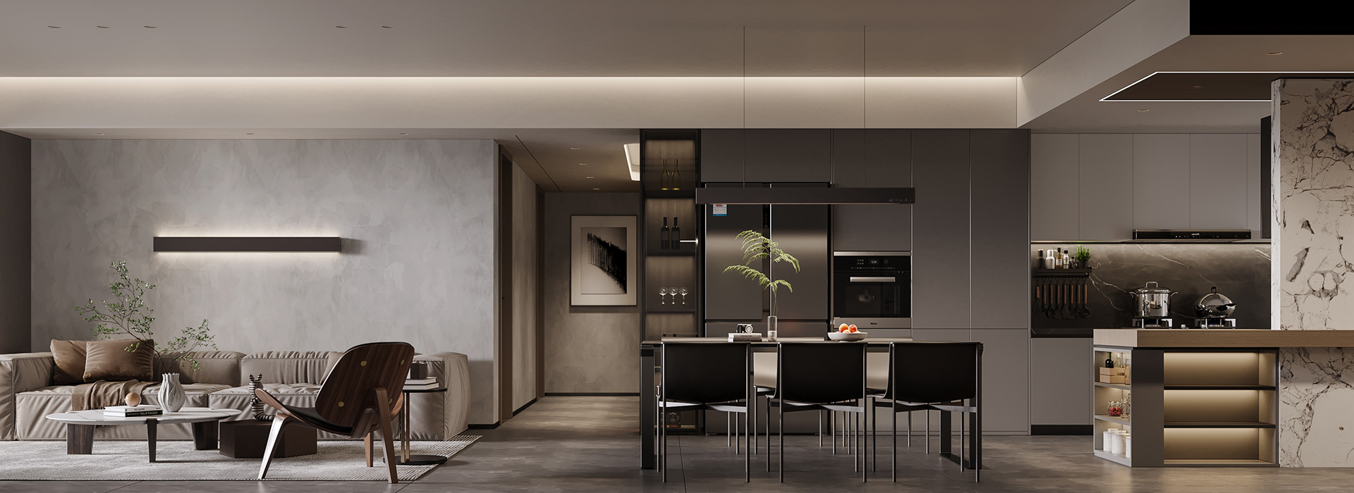 月湖琴聲裝修,現代風