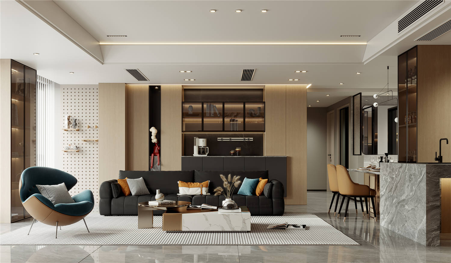 長豐城裝修,大平層裝修