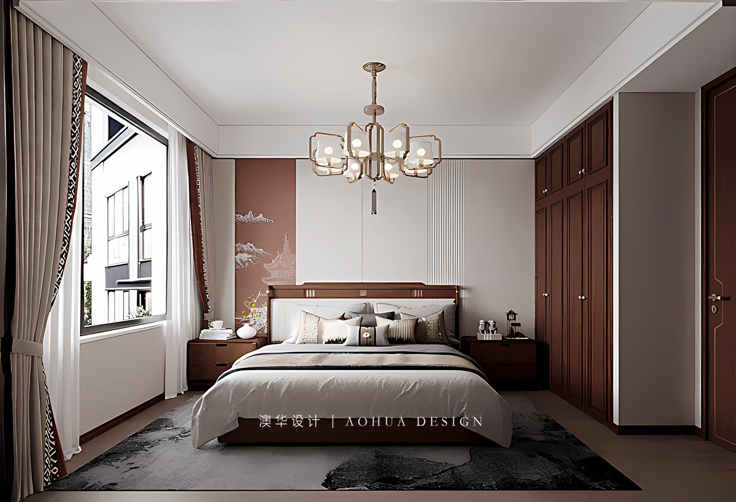 書院世家裝修,新中式風格