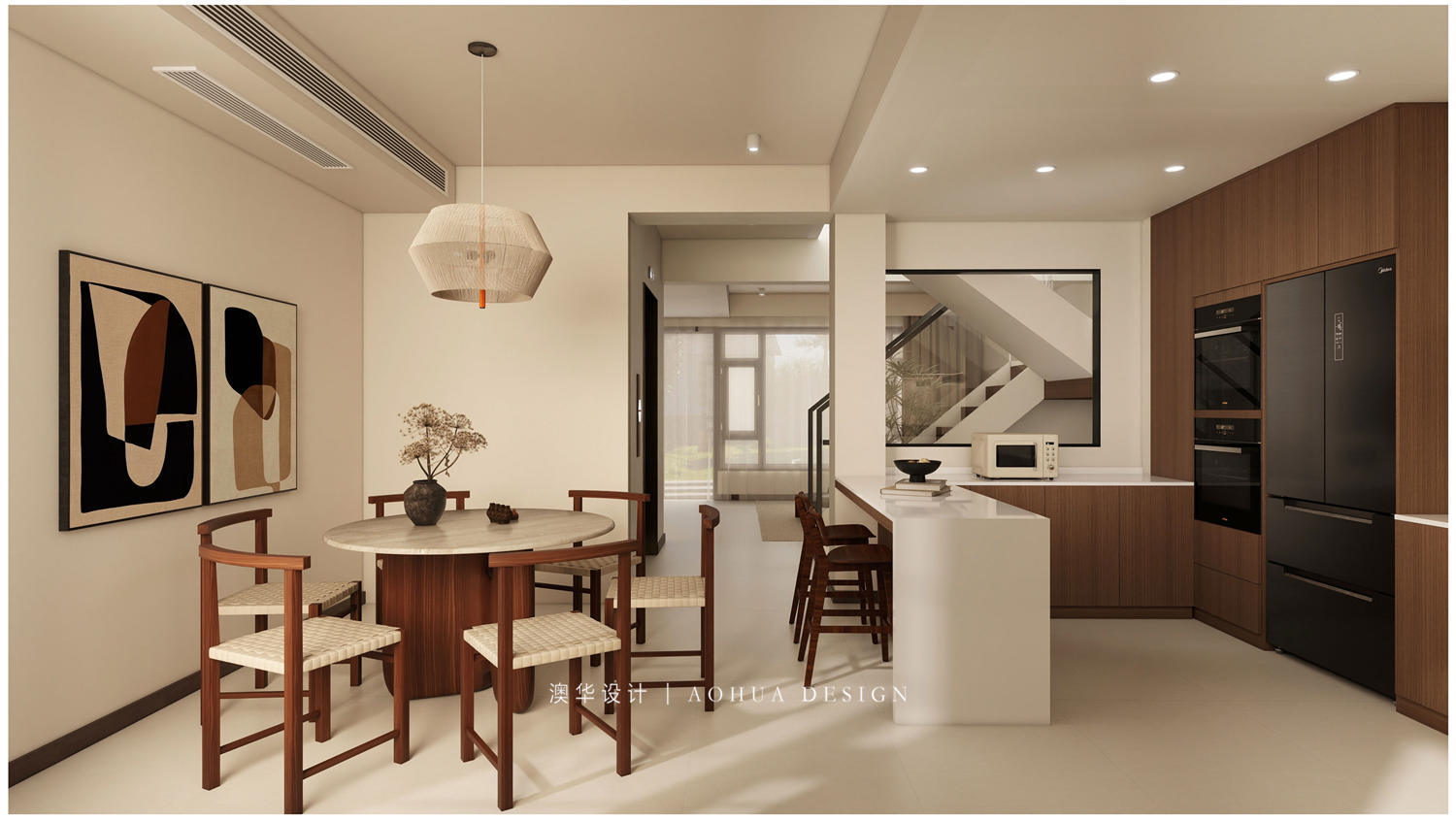 春水行云聯排別墅,現代簡約風格