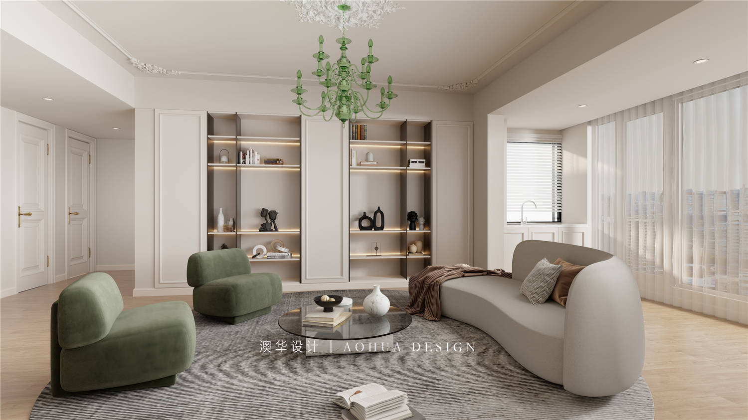 廣電光谷家裝修,法式風(fēng)格