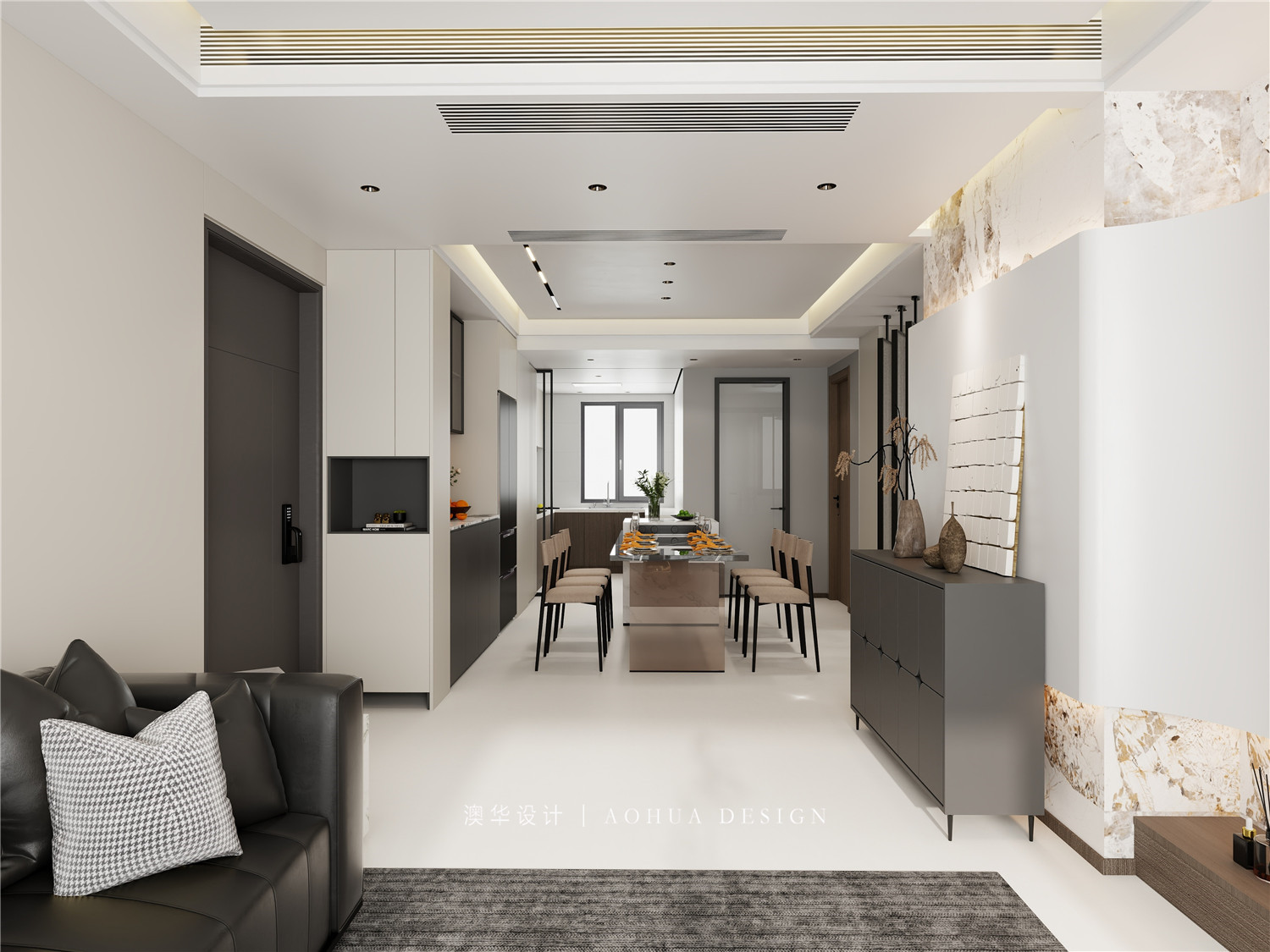 長投保利漢口印裝修,現(xiàn)代輕奢