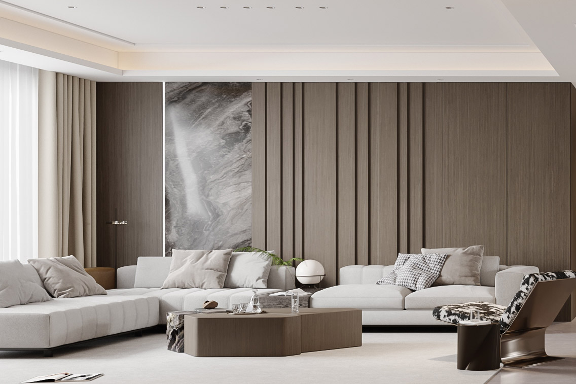 世茂天胤裝修,意式輕奢