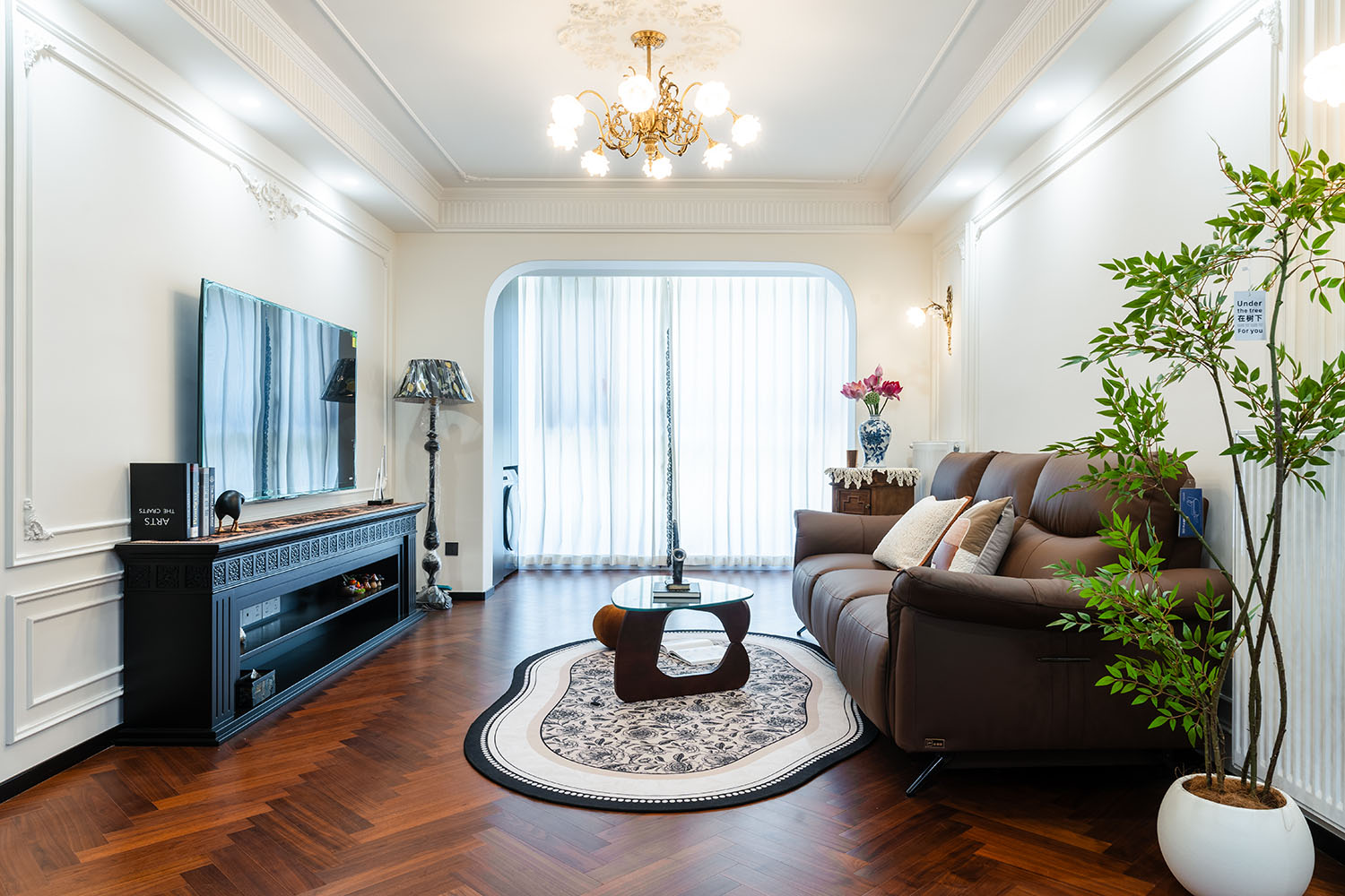 永泰時(shí)代裝修,法式復(fù)古風(fēng)格