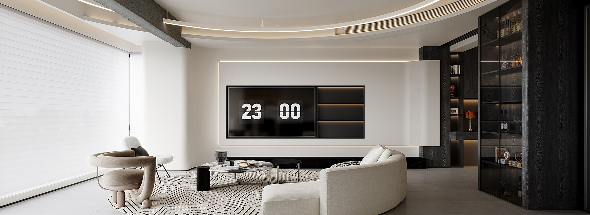 綠地海珀濱江裝修,大平層裝修