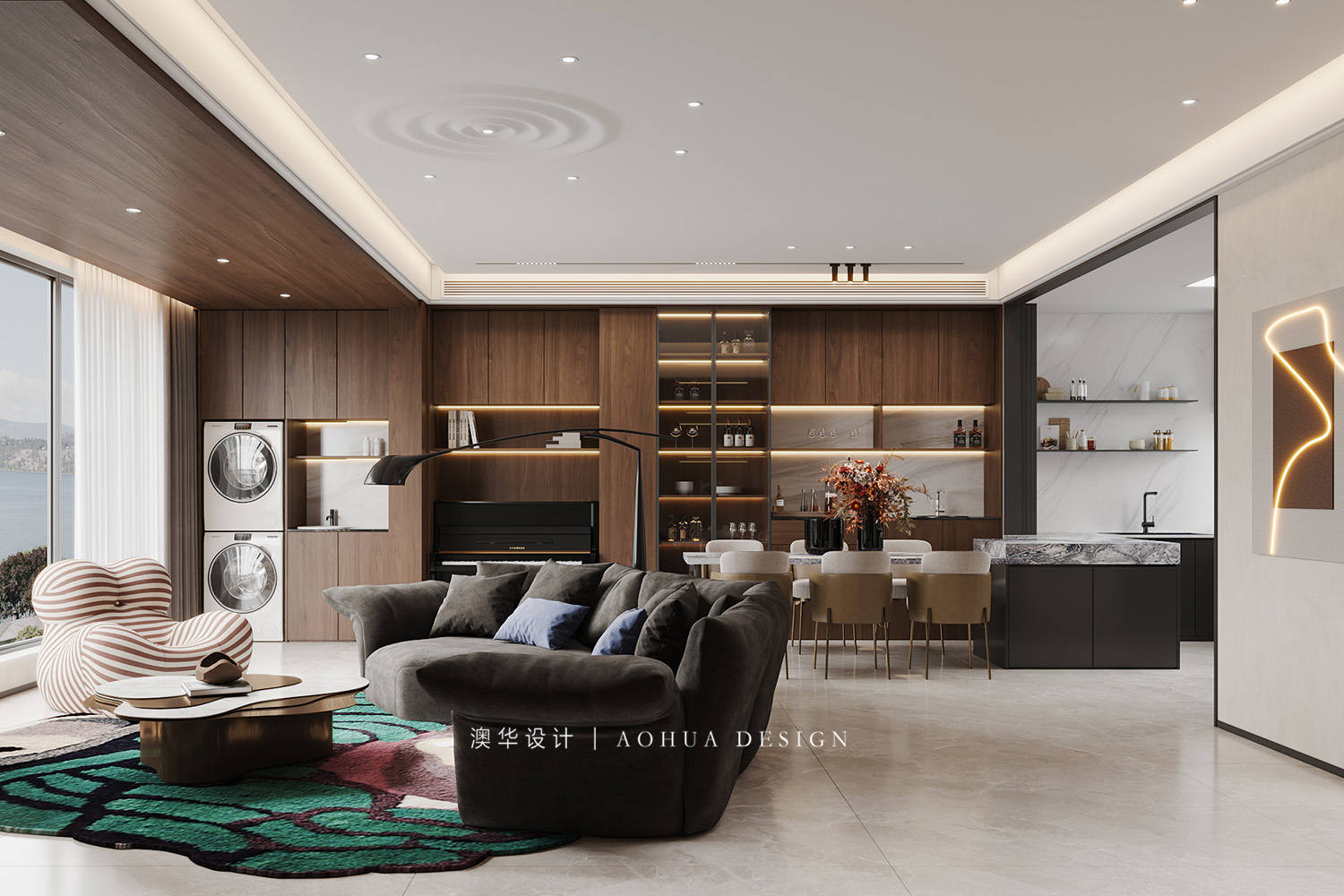 大平層裝修,武漢室內設計