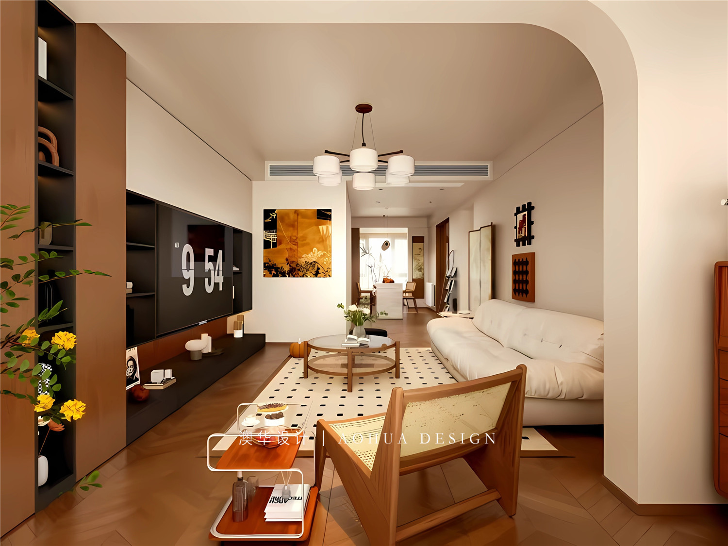 南國明珠裝修,中古風(fēng)裝修