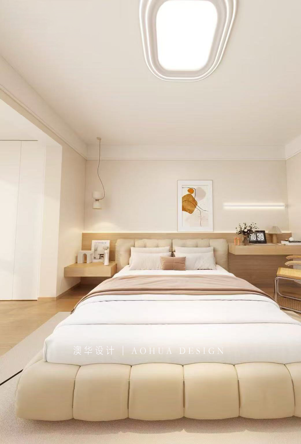 田園小區裝修,奶油田園風