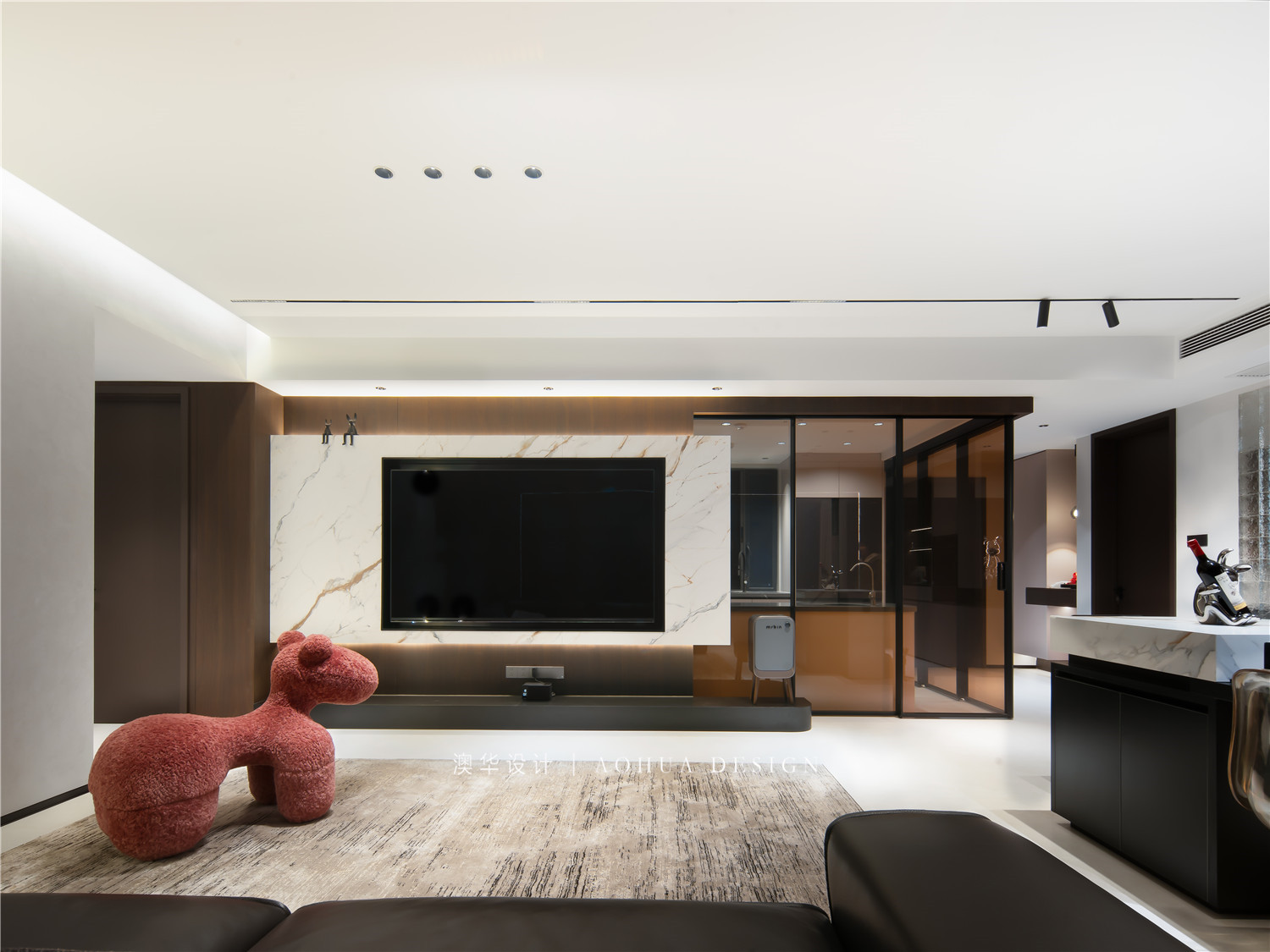 意式極簡風格,大平層裝修